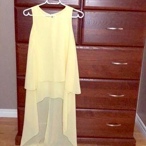 NWOT Light Yellow Tunic